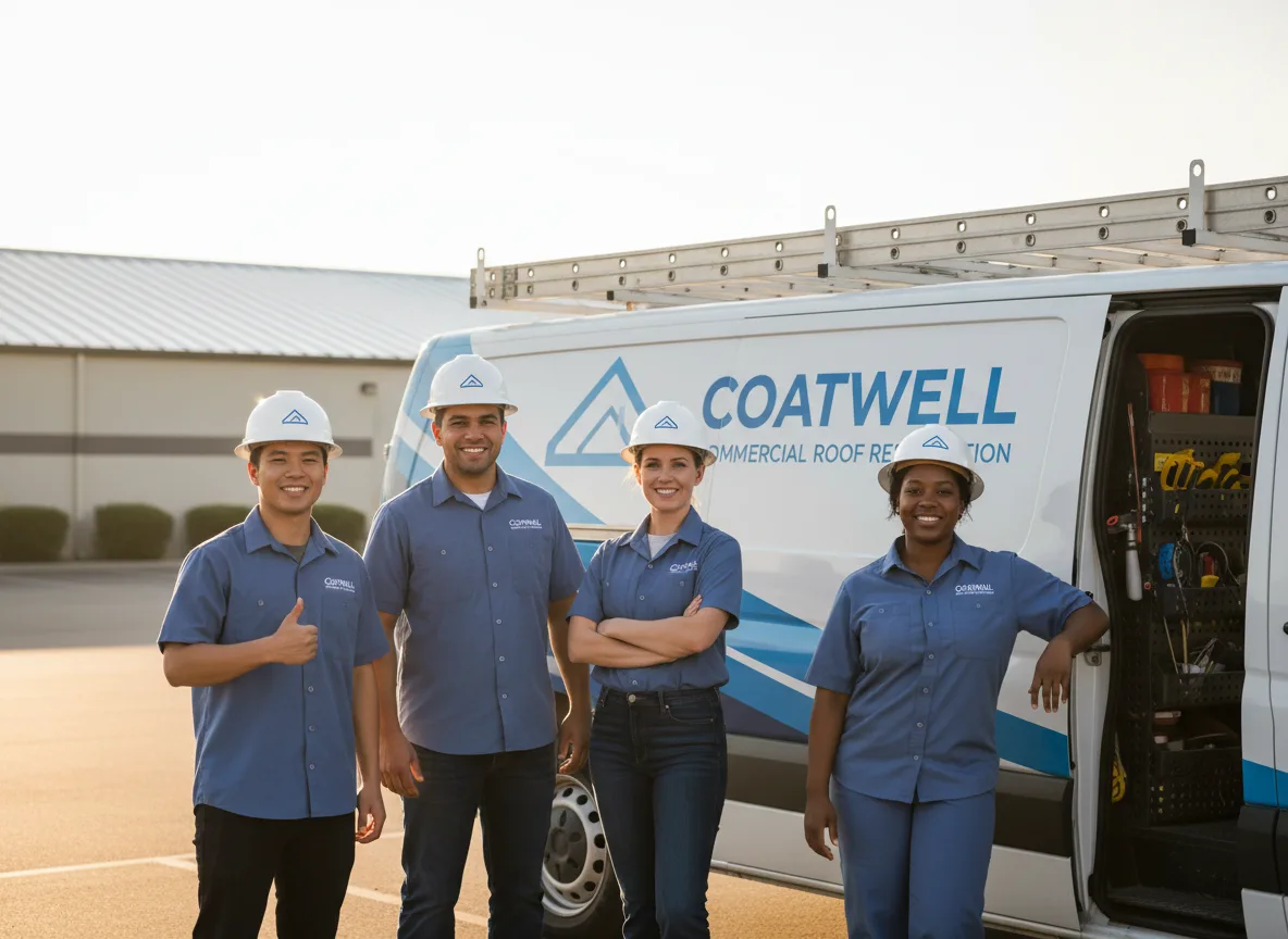Commercial roof coating company in Hooker, OK